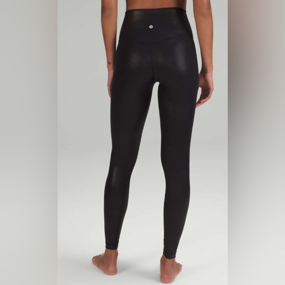lululemon athletica Shimmering Black Leggings